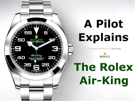 Rolex Air-King pilot watch